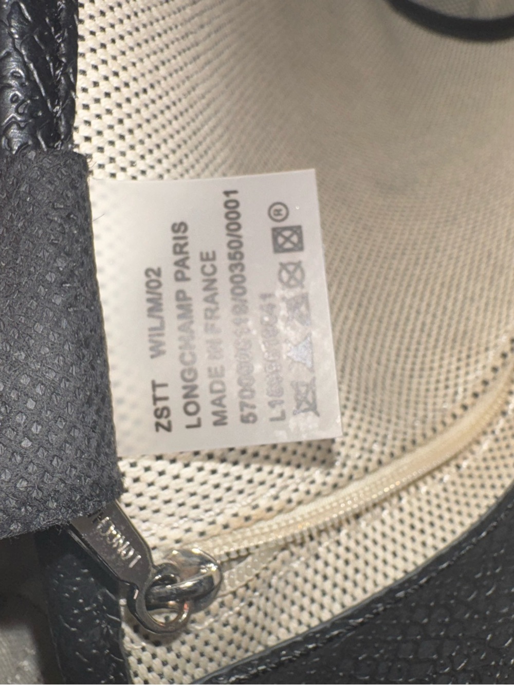 Longchamp Le Roseau Essential Canvas XS Bucket Bag - Picture 11 of 15